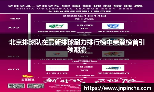 北京排球队在最新排球耐力排行榜中荣登榜首引领潮流