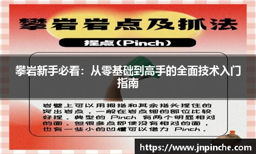 攀岩新手必看：从零基础到高手的全面技术入门指南